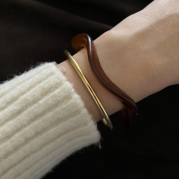 Etta bracelet brown