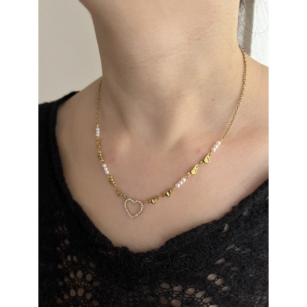 Ara necklace gold plated
