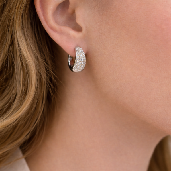 Alua earrings silver