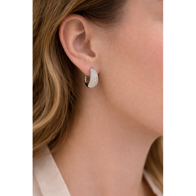 Alua earrings silver