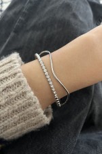 Elin bracelet silver