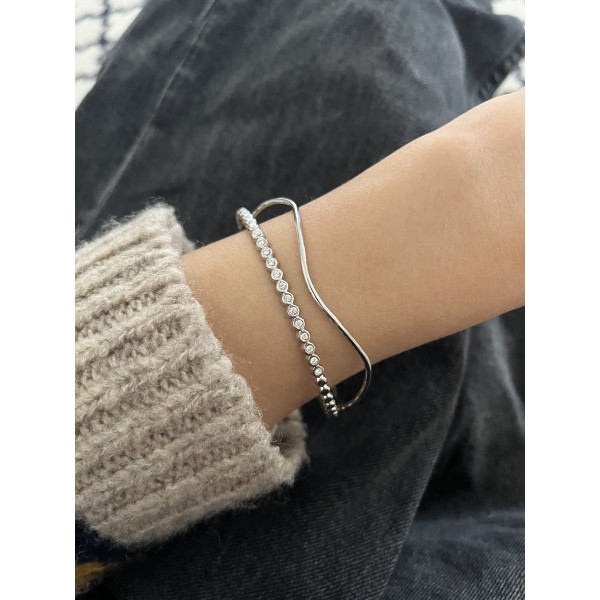 Elin bracelet silver