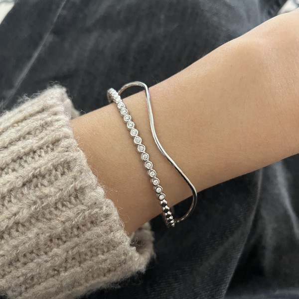 Elin bracelet silver