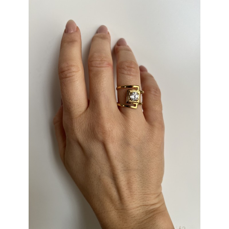 Iona ring gold-plated
