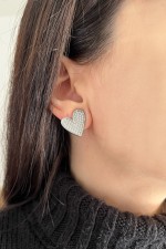 Val earrings silver