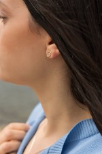 Aroa Earrings Gold Plated Aroa Earrings Gold Plated