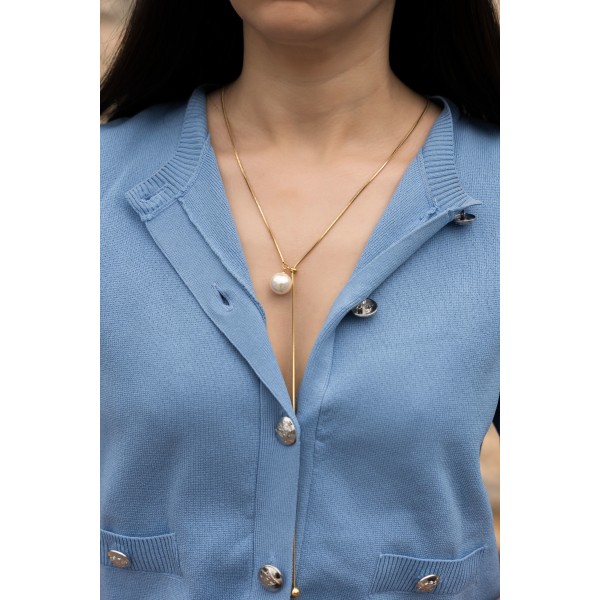 Azariah Necklace gold-plated