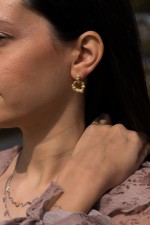 Elaya Earrings Gold Plated Elaya Earrings Gold Plated