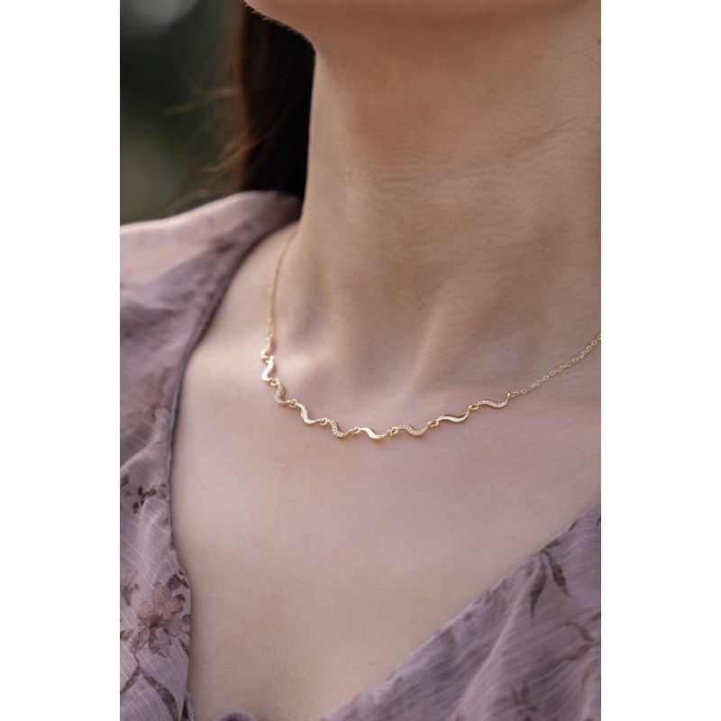Elyanna Necklace Gold Plated Elyanna Necklace Gold Plated