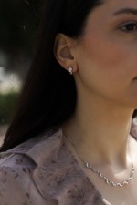 Haya Earrings Silver Haya Earrings Silver