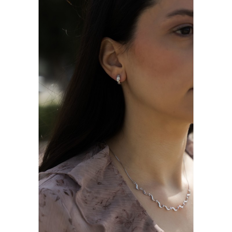 Haya Earrings Silver Haya Earrings Silver