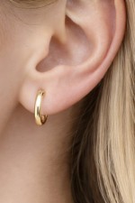 Ivy earrings gold plated