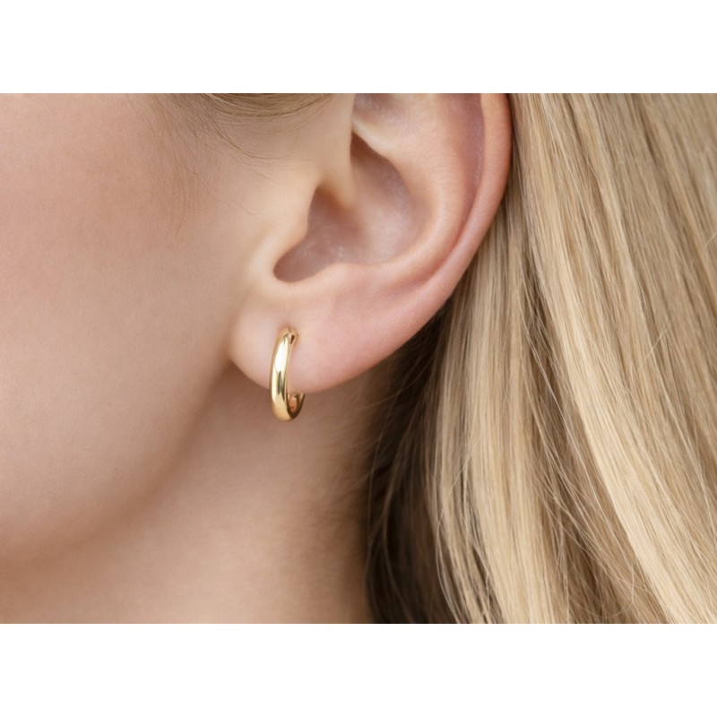Ivy earrings gold plated