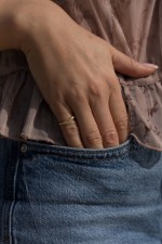Mira Ring Gold Plated Mira Ring Gold Plated