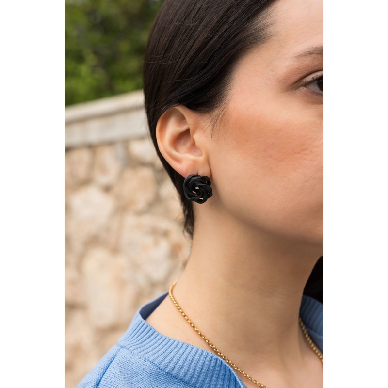 Solana earrings - Black Solana earrings - Black