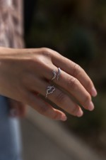Amira Ring Silver Amira Ring Silver