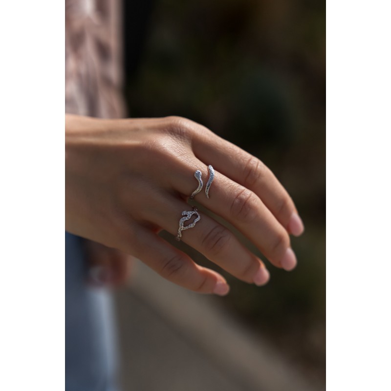 Amira Ring Silver Amira Ring Silver