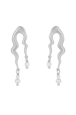 Aya earrings -Silver Aya earrings -Silver