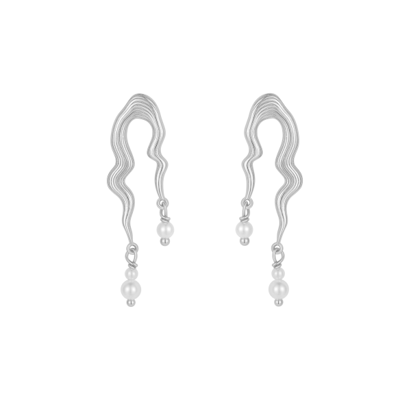 Aya Earrings silver