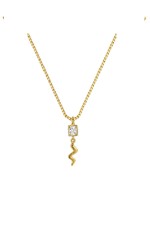 Izel Necklace Gold Plated