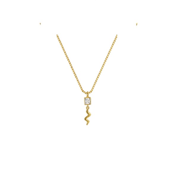 Izel Necklace gold-plated