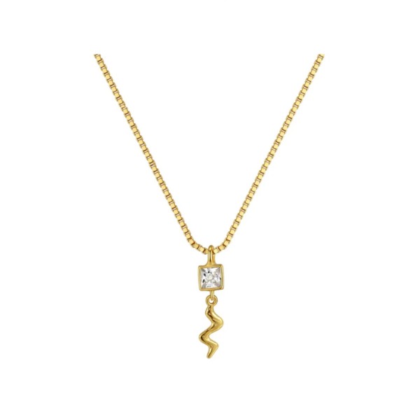 Izel Necklace gold-plated