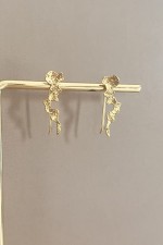 Alliyah Earrings gold-plated