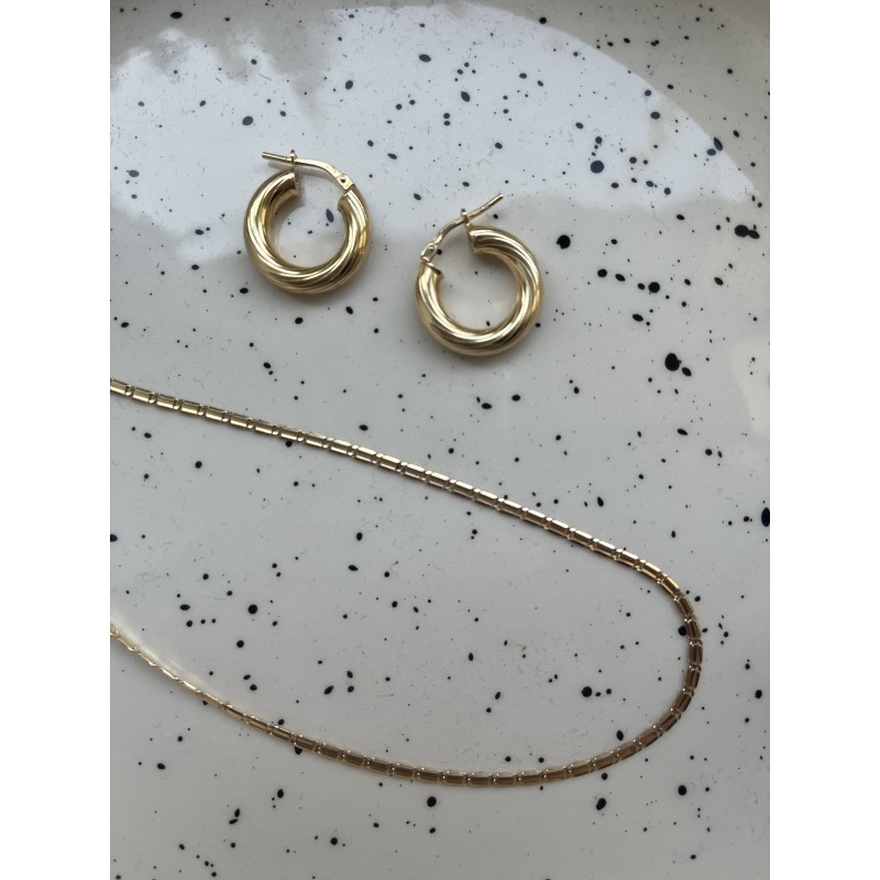 Alora Necklace gold-plated