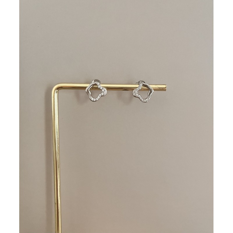 Aroa Earrings silver