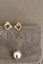 Aroa Earrings gold-plated