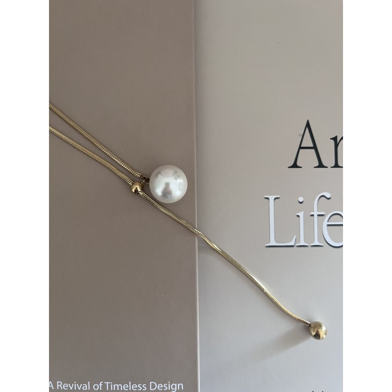 Azariah Necklace gold-plated