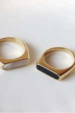 Anaia ring white