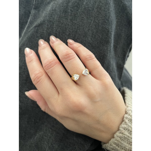 Anea ring gold plated