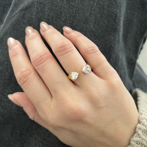 Anea ring gold plated