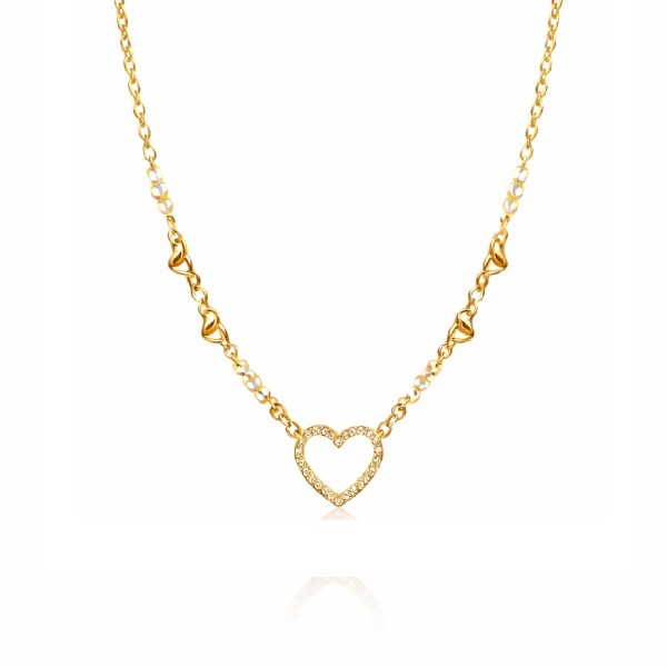Ara necklace gold plated