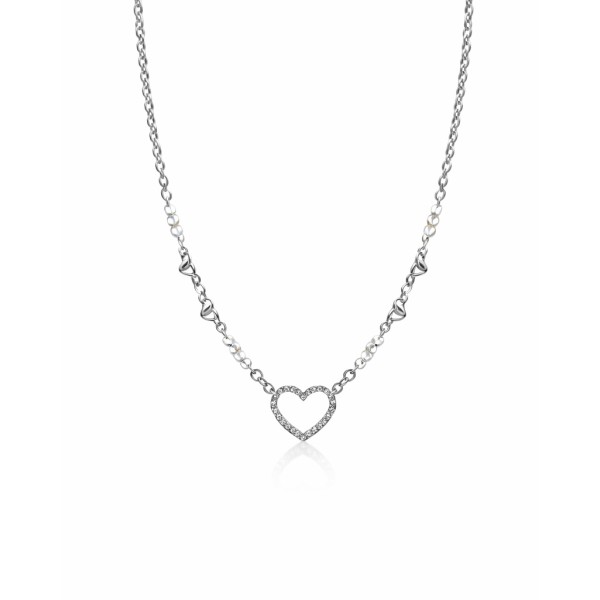 Ara necklace silver