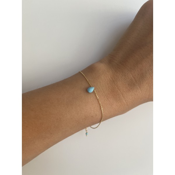 Blue drop Bracelet