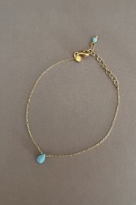 Blue drop Bracelet