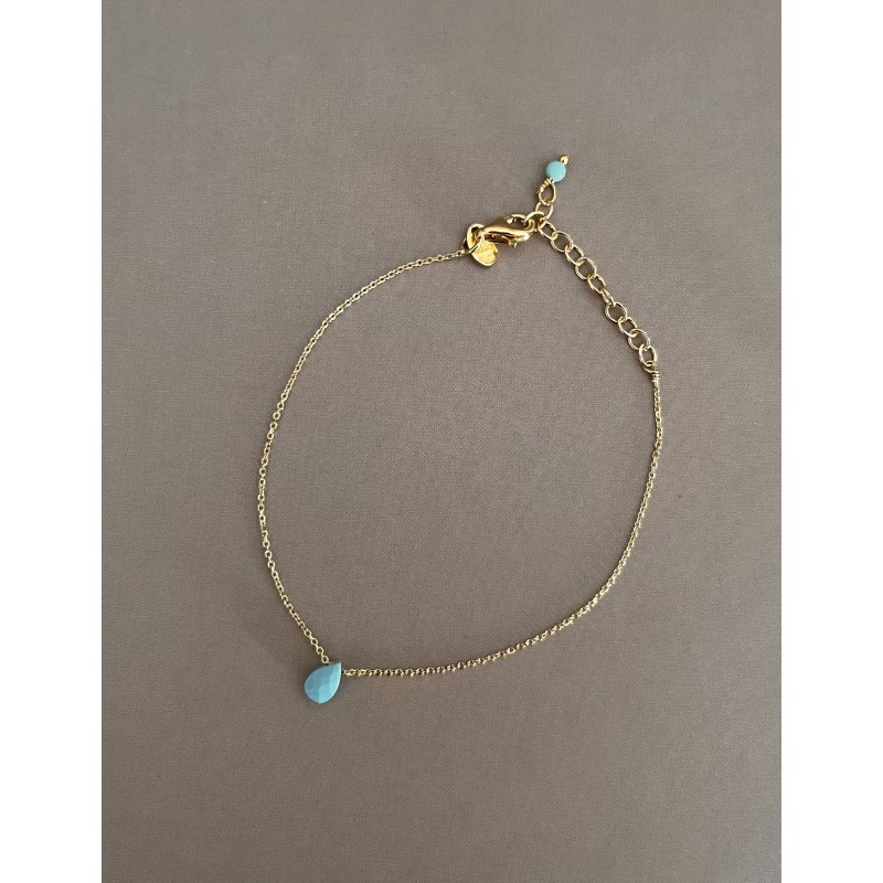 Blue drop Bracelet