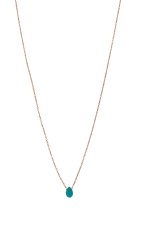 Blue drop necklace