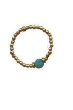 Blue drop ring