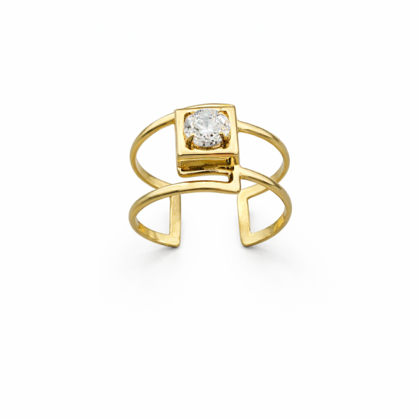 Iona ring gold-plated