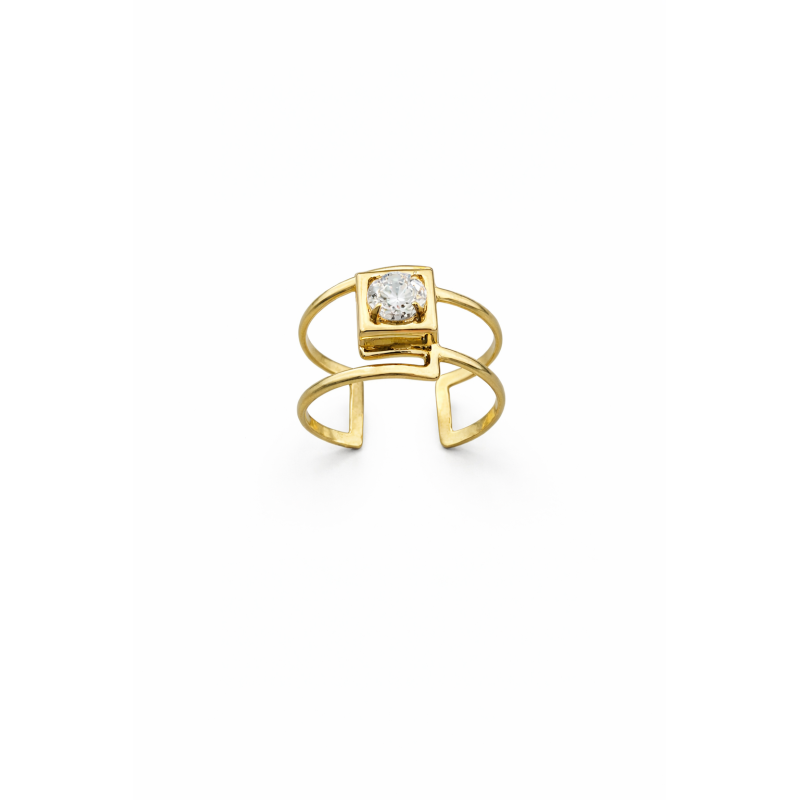 Iona ring gold-plated