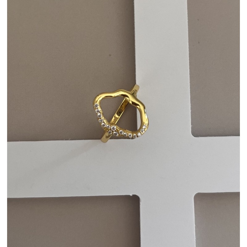 Elora Ring gold-plated