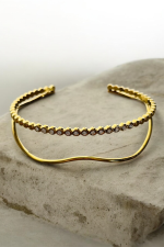 Elin bracelet gold plated