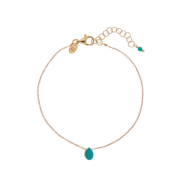 Blue drop Bracelet