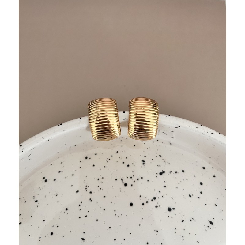 Amaris Εarrings gold-plated
