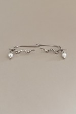 Zaliyah Earrings silver