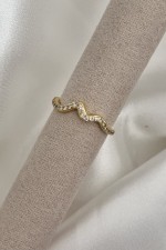 Leya Ring Gold Plated