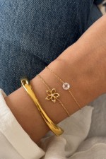 Aleena Bracelet gold-plated